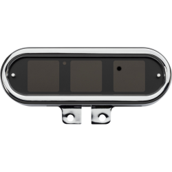 PartzBiz HD DS22100598 - Dakota Digital MLX-9000 Series Speedometer Gauge Chrome Oval Harley Databus 04-13 PartzBiz HD DS22100598 - Dakota Digital MLX-9000 Series Speedometer Gauge Chrome Oval Harley Databus 04-13