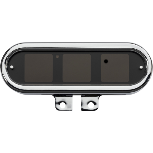 PartzBiz HD: 4418982-Dakota Digital MLX-9000 Series Speedometer Gauge Chrome Oval Harley Databus 04-13 PartzBiz HD: 4418982-Dakota Digital MLX-9000 Series Speedometer Gauge Chrome Oval Harley Databus 04-13