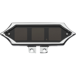 PartzBiz HD DS22100596 - Dakota Digital MLX-9000 Series Speedometer Gauge Chrome Spiked Harley Databus 04-13 MLX-9400 PartzBiz HD DS22100596 - Dakota Digital MLX-9000 Series Speedometer Gauge Chrome Spiked Harley Databus 04-13 MLX-9400