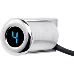 PartzBiz HD DS22120175 - Dakota Digital PGR-1000-F Chrome Blue LED Auto Programming Gear Indicator Flush | PGR-1000-F PartzBiz HD DS22120175 - Dakota Digital PGR-1000-F Chrome Blue LED Auto Programming Gear Indicator Flush | PGR-1000-F