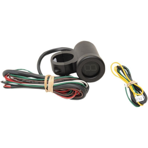 PartzBiz HD: 4418958-Dakota Digital PGR-1100-K Black Blue LED Auto Programming Gear Indicator 1" Bar | PGR-1100-K