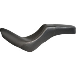 PartzBiz HD DS08021069 - Danny Grey 21-208 Smooth Airhawk Weekday 2-Up Seat HD Softail FLHC FLSL 18-Up อานใหม่ที่ดีที่สุดอัพเกรดการเปลี่ยน custom classic