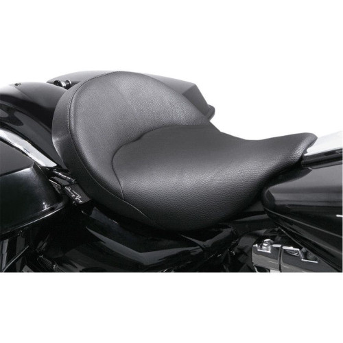 PartzBiz HD: 4418883-Danny Grey BigIST Black Vinyl Solo Wide Saddle Seat สำหรับ Harley Touring 08-15 | แดนนี่ เกรย์ PartzBiz HD: 4418883-Danny Grey BigIST Black Vinyl Solo Wide Saddle Seat สำหรับ Harley Touring 08-15 | แดนนี่ เกรย์