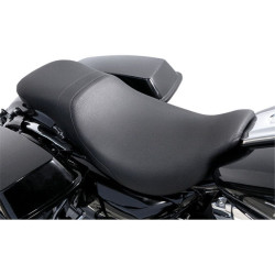 PartzBiz HD WP830-0387 - Danny Grey LowIST 2-Up Low Profile เบาะไวนิลสีดำสำหรับ Harley FLH/T 08-15 | แดนนี่ เกรย์ PartzBiz HD WP830-0387 - Danny Grey LowIST 2-Up Low Profile เบาะไวนิลสีดำสำหรับ Harley FLH/T 08-15 | แดนนี่ เกรย์