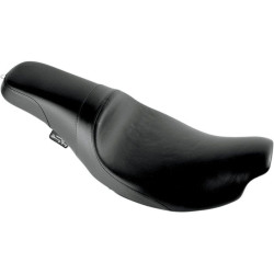 PartzBiz HD WP830-0368 - Danny Grey Smooth Black Vinyl Weekday 2-Up Seat สำหรับ Harley Dyna 06-16 Model | 21-408 PartzBiz HD WP830-0368 - Danny Grey Smooth Black Vinyl Weekday 2-Up Seat สำหรับ Harley Dyna 06-16 Model | 21-408