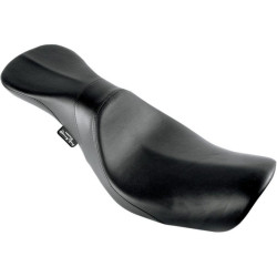 PartzBiz HD WP830-0367 - Danny Grey Smooth Black Vinyl Weekday 2-Up XL Seat สำหรับ Harley Dyna 06-16 Model | 21-411 PartzBiz HD WP830-0367 - Danny Grey Smooth Black Vinyl Weekday 2-Up XL Seat สำหรับ Harley Dyna 06-16 Model | 21-411