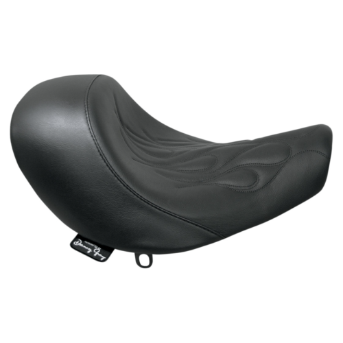 PartzBiz HD: 4418846-Danny Grey Speedcradle Solo Harley Flame Stitch Lowered Seat สำหรับ 08-11 FXCW/C | 21-714F