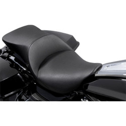 PartzBiz HD WP830-0384 - Danny Grey TourIST 2-Up Touring เบาะไวนิลสีดำสำหรับ Harley FLH/T 08-15 | แดนนี่ เกรย์ PartzBiz HD WP830-0384 - Danny Grey TourIST 2-Up Touring เบาะไวนิลสีดำสำหรับ Harley FLH/T 08-15 | แดนนี่ เกรย์