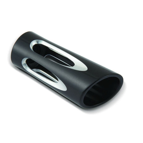 PartzBiz HD: 4418738-Arlen Ness Deep Cut Black Billet Shift / Brake Peg for Harley or Metric Models-06-473