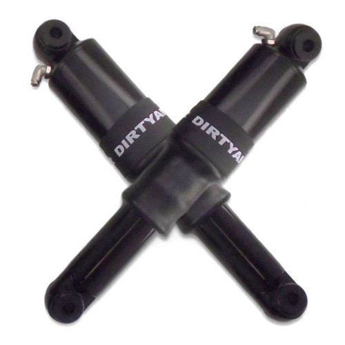 PartzBiz HD: 4418703-Dirty Air Black Rear Aluminum Air Ride Shocks Suspension Pair Harley V-Rod 01-20 PartzBiz HD: 4418703-Dirty Air Black Rear Aluminum Air Ride Shocks Suspension Pair Harley V-Rod 01-20