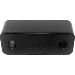 PartzBiz HD DS05020608 - DK Custom Black Shift Peg Spacer for Harley 18-23 FL Models | DK-SHF-M8-SFT-SP