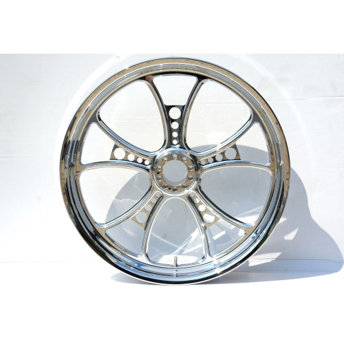 PartzBiz HD: 4418572-DNA Chrome Front Mammoth 52 Spoke 23x3.50 Wheel for 00 - 06 FXST(B.D) 00 - 05 FXDWG PartzBiz HD: 4418572-DNA Chrome Front Mammoth 52 Spoke 23x3.50 Wheel for 00 - 06 FXST(B.D) 00 - 05 FXDWG