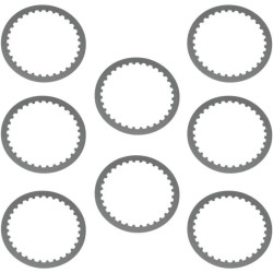 PartzBiz HD DS11310284 - DP Brakes DPHK505 High Performance Steel Clutch Plate Kit 99-17 Harley Davidson Twin Cam Touring Softail Dyna FLHT FLHR FLHX FLTRX FLTRU FLSL FXFB FXBR FLSB FXST FXDWGFactory Upgrade V-Twin Big TwinFriction Plates 1131-0284 37913-98 PartzBiz HD DS11310284 - DP Brakes DPHK505 High Performance Steel Clutch Plate Kit 99-17 Harley Davidson Twin Cam Touring Softail Dyna FLHT FLHR FLHX FLTRX FLTRU FLSL FXFB FXBR FLSB FXST FXDWGFactory Upgrade V-Twin Big TwinFriction Plates 1131-0284 37913-98
