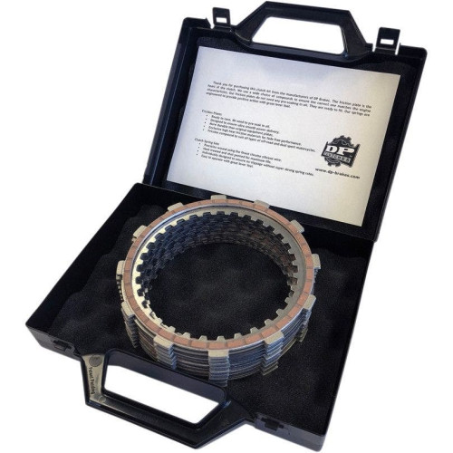 PartzBiz HD: 4418454-DP Brakes DPHK600 Heavy Duty Performance Clutch Plate Kit 99-17 Harley Davidson Twin Cam Touring Softail Dyna FLHT FLHR FLHX FLTRX FLTRU FLSL FXFB FXBR FLSB FXST FXDWGFactory Upgrade V-Twin Big TwinFriction Plates 1131-3373