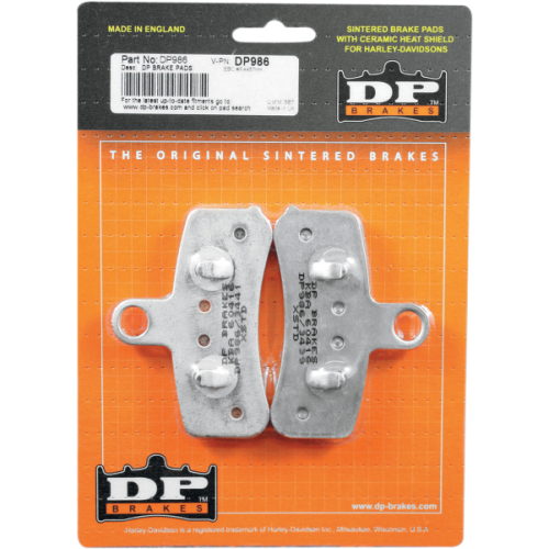PartzBiz HD: 4418462-DP Brakes Front Sintered Metal Brake Pads DP986 Harley Softail Dyna 08-13 PartzBiz HD: 4418462-DP Brakes Front Sintered Metal Brake Pads DP986 Harley Softail Dyna 08-13