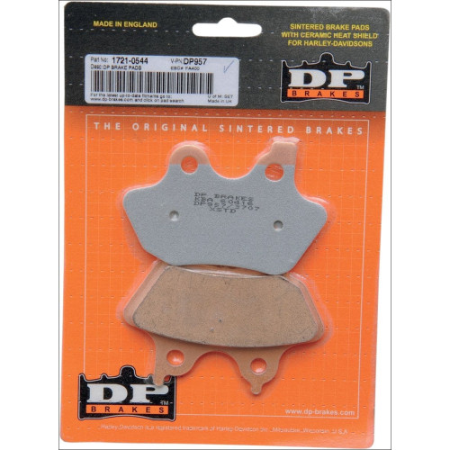 PartzBiz HD: 4418428-DP Brakes Sintered Metal Front & Rear Brake Pads for Harley Big Twin 00-04 DP-918 OEM 44082-00A PartzBiz HD: 4418428-DP Brakes Sintered Metal Front & Rear Brake Pads for Harley Big Twin 00-04 DP-918 OEM 44082-00A