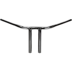 PartzBiz HD DS06011014 - Drag 0601-1014 Chrome 1 1/4" Bar Big Buffalo 12.5" Rise Handlebars TBW Harley 06011014 davidson shadow vstar intruder boulevard