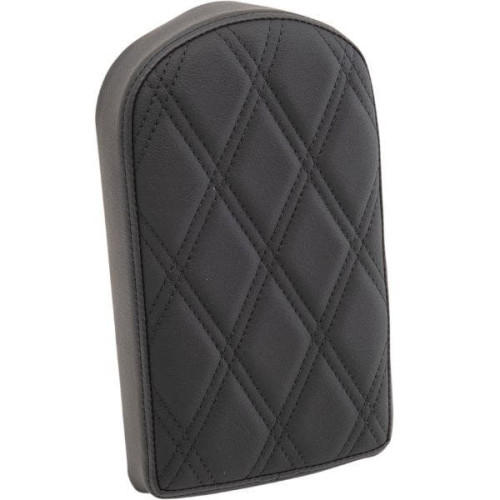 PartzBiz HD: 4418358-Drag 10" Sissy Bar Pad Black Double Diamond Vinyl Harley & Custom 0822-0440 PartzBiz HD: 4418358-Drag 10" Sissy Bar Pad Black Double Diamond Vinyl Harley & Custom 0822-0440