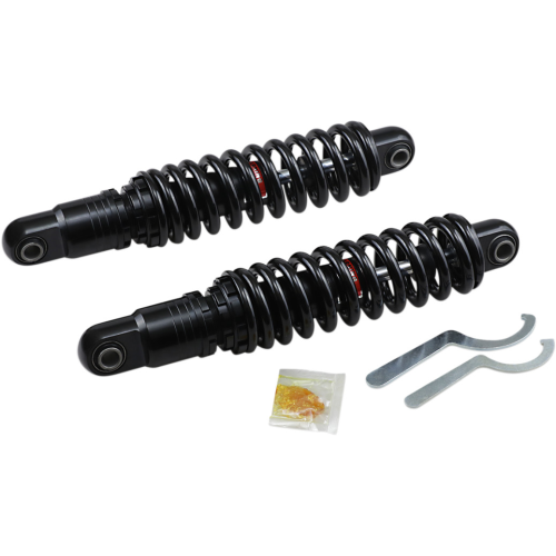 PartzBiz HD: 4418362-Drag 13” โช้คอัพแบบปรับความสูงได้ระดับพรีเมี่ยม Black Heavy Duty Harley Dyna 91-17 PartzBiz HD: 4418362-Drag 13” โช้คอัพแบบปรับความสูงได้ระดับพรีเมี่ยม Black Heavy Duty Harley Dyna 91-17