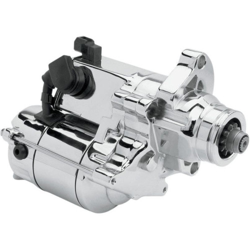 PartzBiz HD: 4418369-Drag 1.4kw Chrome High Performance OEM Replacement Starter Harley 07-16 Big Twin | 2110-0248 Repl OEM 31621-06A