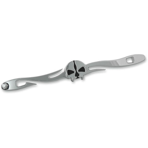 PartzBiz HD: 4418372-Drag 1601-0491 Chrome Split Skull Custom Shift Linkage Harley 00-17 FLST Softail PartzBiz HD: 4418372-Drag 1601-0491 Chrome Split Skull Custom Shift Linkage Harley 00-17 FLST Softail