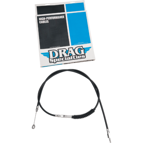PartzBiz HD: 4418328-Drag 62" High-Efficiency Black Vinyl Clutch Cable OE Rpl 38664-00 Harley 87-06