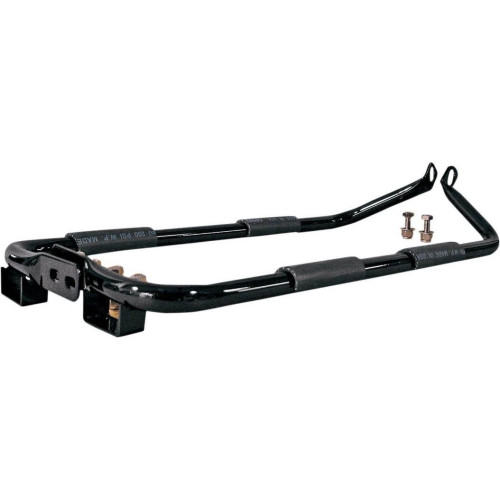 PartzBiz HD: 4418212-Drag Black Phantom Saddlebag and Exhaust Support Bracket Harley Touring 99-08
