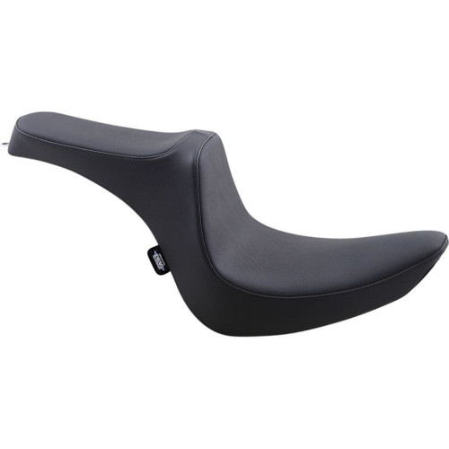 PartzBiz HD: 4418218-Drag Black Predator III 2-Up Smooth Vinyl Seat Harley Softail 06-17 PartzBiz HD: 4418218-Drag Black Predator III 2-Up Smooth Vinyl Seat Harley Softail 06-17