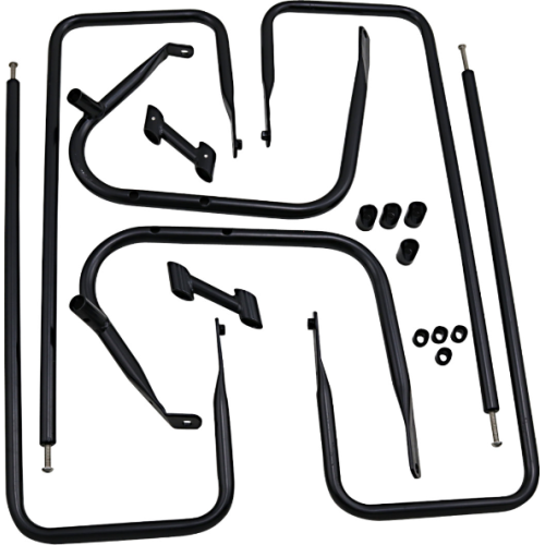 PartzBiz HD: 4418227-Drag Black Saddlebags Guards Support Kit OE Repl 9089209 Harley Touring 09-13 PartzBiz HD: 4418227-Drag Black Saddlebags Guards Support Kit OE Repl 9089209 Harley Touring 09-13