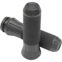PartzBiz HD DS06301615 - Drag Specialties Rubber-Covered Stealth Tone Black Grips Harley Cable Throttle | 0630-1615 PartzBiz HD DS06301615 - Drag Specialties Rubber-Covered Stealth Tone Black Grips Harley Cable Throttle | 0630-1615