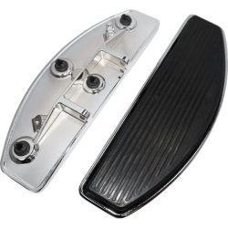 PartzBiz HD DS16211036 - Drag Chrome Driver Floorboards Harley M8 Softail 18-Up