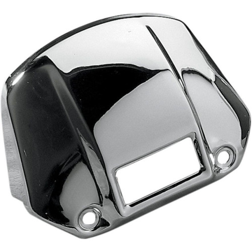 PartzBiz HD: 4418114-ฝาครอบบังแดดไฟหน้า Drag Chrome พร้อม Cut-Away 75-91 XL & FX Repl. OE 67871-85 DS-373650 DS373650
