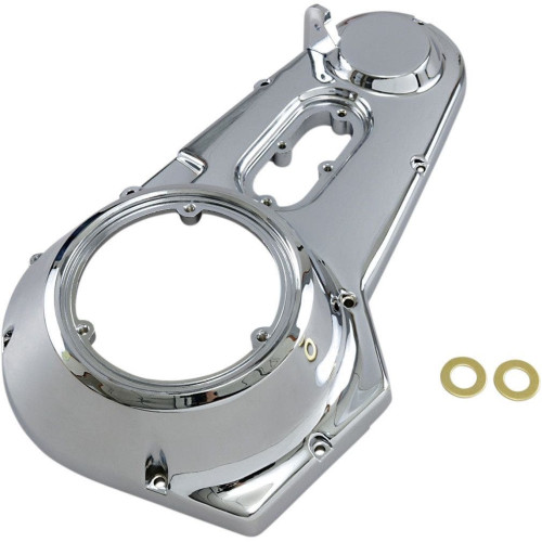 PartzBiz HD: 4418118-Drag Chrome Outer Primary Cover 8 Hole 4 Speed Harley Shovelhead FL 70-84 DS-375624 DS375624 transmission replacement OE old school chopper PartzBiz HD: 4418118-Drag Chrome Outer Primary Cover 8 Hole 4 Speed Harley Shovelhead FL 70-84 DS-375624 DS375624 transmission replacement OE old school chopper