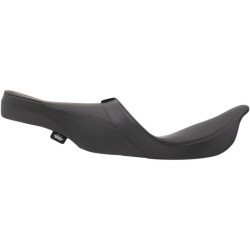 PartzBiz HD DS08011169 - Drag Double Stitch Forward Positioning Low Profile Seat Harley Touring FLH 97-07 diamond FLH/T 08-19 FLHR FLHT FLHX FLTR 0801-1169 08011169