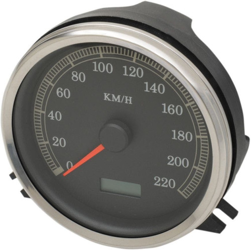 PartzBiz HD: 4418040-Drag Electronic KM/H Speedometer Speedo OEM Replacement FL/FX FLHR FXDWG 99-03 | 2210-0344