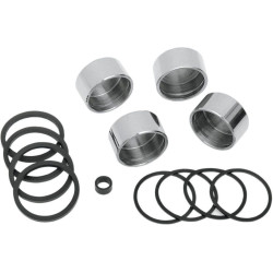 PartzBiz HD DS17020119 - Drag Front Caliper Rebuild Kit OE Repl 44313-08 Harley Softail 08-14 Dyna 08-17