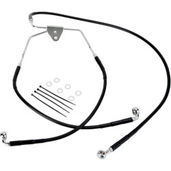 PartzBiz HD DS17412515 - ลากด้านหน้าขยาย +2 สายเบรคไวนิลสีดำสำหรับ Harley 96-07 FLHT/FLHX | พ.ศ. 2284-2515 PartzBiz HD DS17412515 - ลากด้านหน้าขยาย +2 สายเบรคไวนิลสีดำสำหรับ Harley 96-07 FLHT/FLHX | พ.ศ. 2284-2515