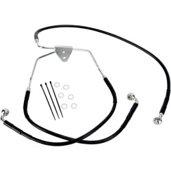 PartzBiz HD DS17412511 - ลากด้านหน้าขยาย +6 สายเบรคไวนิลสีดำสำหรับ Harley 08-13 FLH/T Non ABS | พ.ศ. 2284-2511 PartzBiz HD DS17412511 - ลากด้านหน้าขยาย +6 สายเบรคไวนิลสีดำสำหรับ Harley 08-13 FLH/T Non ABS | พ.ศ. 2284-2511