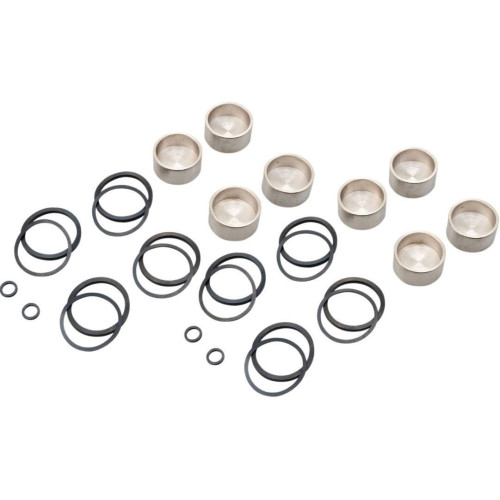 PartzBiz HD: 4417946-Drag Front/Rear Caliper Rebuild Kit OE Repl 44313-00 44313-01 Big Twin XL 00-07