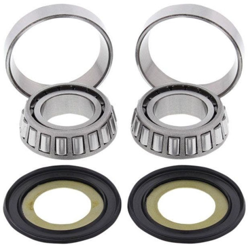 PartzBiz HD: 4417878-Drag Neck Post Tapered Bearing Race Dust Seals Complete Kit Harley Touring 14-20