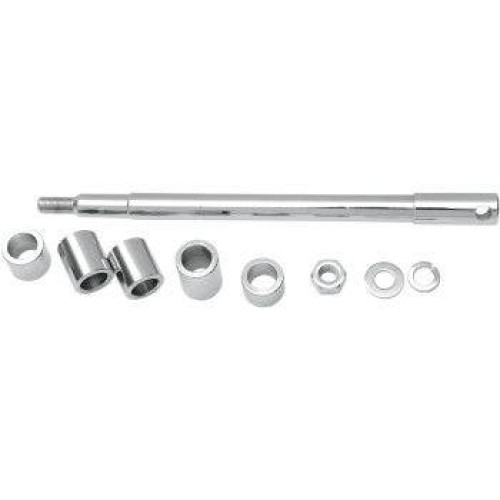 PartzBiz HD: 4417883-Drag OE 16-0250-BC Chrome Front Axle Kit Harley 86-99 FLST Fat Boy Softail