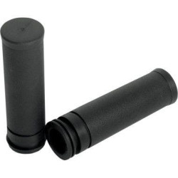 PartzBiz HD DS06300463 - Drag Specialties Replacement OEM-Style Rubber Grips for Harley Throttle by Wire | 0630-0463 PartzBiz HD DS06300463 - Drag Specialties Replacement OEM-Style Rubber Grips for Harley Throttle by Wire | 0630-0463