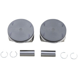 PartzBiz HD DS09110051 - Drag Replacement Coated Piston Kit 3.947 Bore Harley Milwaukee Eight 107 17-Up