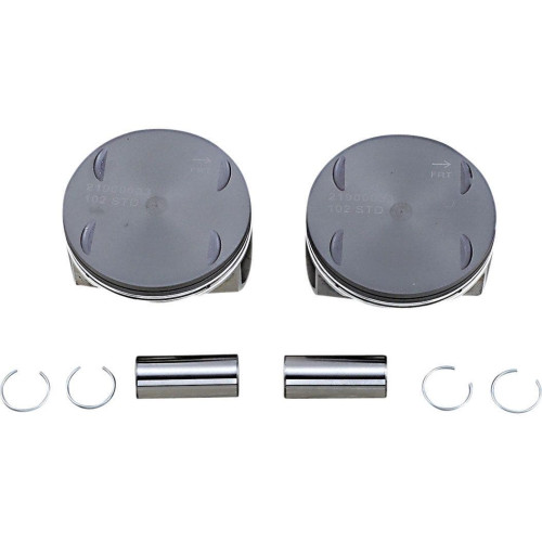 PartzBiz HD: 4417718-Drag Replacement Coated Piston Kit Std Bore Harley Milwaukee Eight 114 17-Up PartzBiz HD: 4417718-Drag Replacement Coated Piston Kit Std Bore Harley Milwaukee Eight 114 17-Up