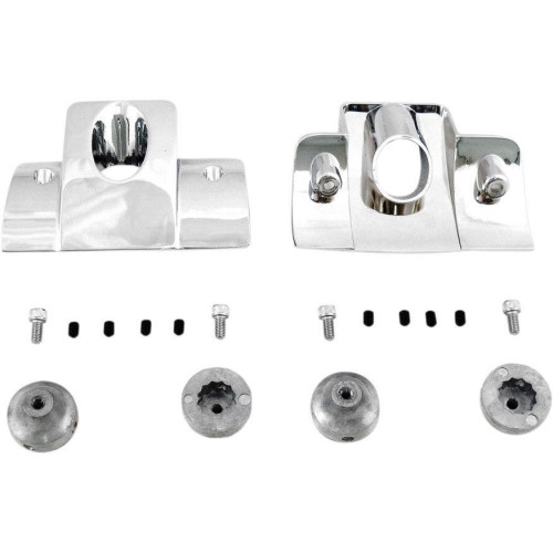 PartzBiz HD: 4417692-Drag Smooth Chrome Spark Plug Head Bolt Covers Harley Sportster XL 04-17 | 0940-1318