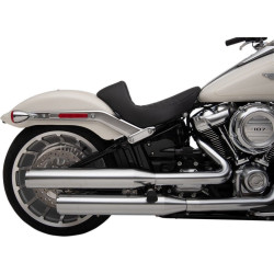 PartzBiz HD DS08021184 - Drag Specialties Black Smooth Solar Reflective EZ-On Seat Harley Softail 18-Up 0802-1184 08021184 double Harley-Davidson Softail Slim Heritage Classic Deluxe Upgrade replacement Saddle PartzBiz HD DS08021184 - Drag Specialties Black Smooth Solar Reflective EZ-On Seat Harley Softail 18-Up 0802-1184 08021184 double Harley-Davidson Softail Slim Heritage Classic Deluxe Upgrade replacement Saddle