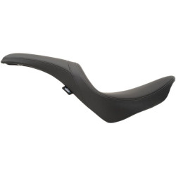 PartzBiz HD DS08021153 - Drag Specialties 0802-1153 Solar Reflective Predator 2-Up Motorcycle Seat 18-23 Harley-Davidson Softail Slim Heritage Classic Deluxe Upgrade replacement Saddle