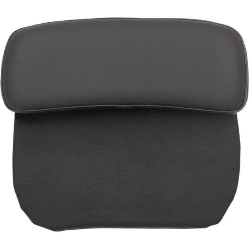 PartzBiz HD: 4417651-Drag Specialties 0822-0390 Black Solar Reflective Chopped Tour-Pak Backrest Pad Universal Custom Harley-Davidson Touring Seat Saddle Back Rest