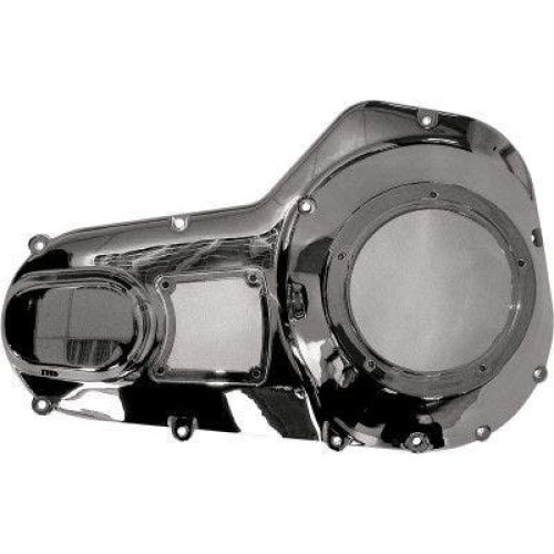PartzBiz HD: 4417657-Drag Specialties 1107-0044 Chrome Outer Primary Cover Harley FLH/T 99-06 PartzBiz HD: 4417657-Drag Specialties 1107-0044 Chrome Outer Primary Cover Harley FLH/T 99-06
