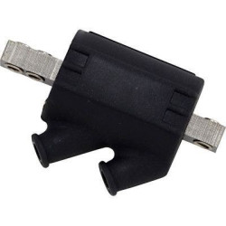 PartzBiz HD DS21020418 - Drag Specialties 2102-0418 คอยล์จุดระเบิดเอาต์พุตคู่ 12 โวลต์ 3 โอห์ม 21020418 ดีที่สุดสำหรับเด็กชายอ้วนอ้วนสลิมดีลักซ์เฮอริเทจ davidson miwaukee แปดปลั๊กคู่ไฟเดี่ยว